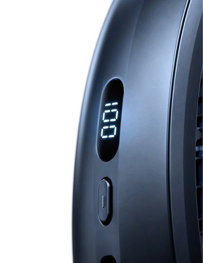 Saetta Bladeless Neck Fan — Portable, Hands-Free, 8H Battery